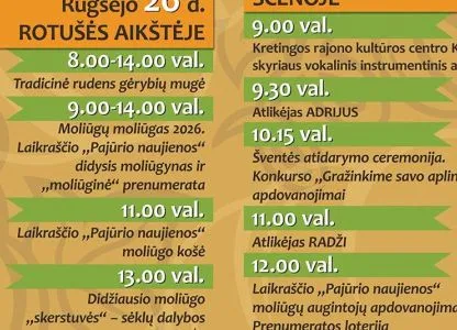 Kviečiame į tradicinę Moliugo šventę