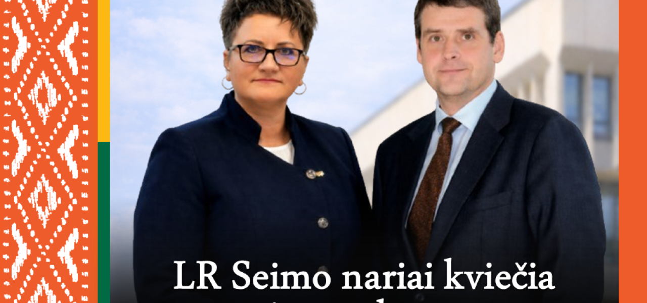 LR Seimo nariai kviečia į susitikimą Klaipėdoje!