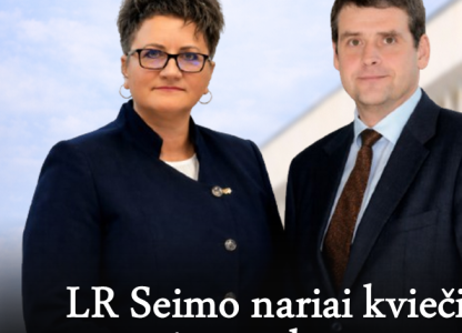 LR Seimo nariai kviečia į susitikimą Klaipėdoje!